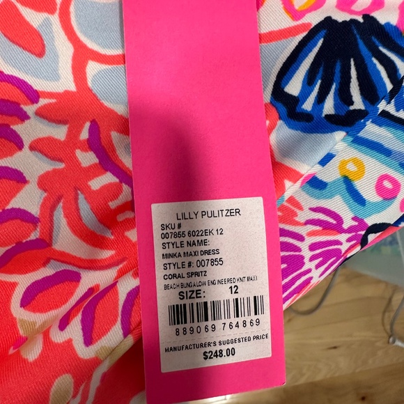 NWT Lilly Puliter Minka Maxi Dress, Size 12 - Picture 4 of 12